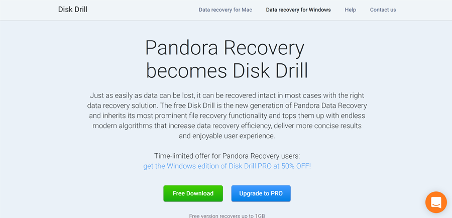 Pandora Recovery